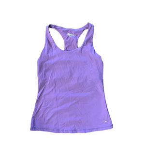 Toned By Ashy Bines Tank Top, Women's SZ M, Racer Back, Purple, Workout - EUC